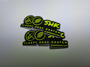 sleepy head kratom stickers